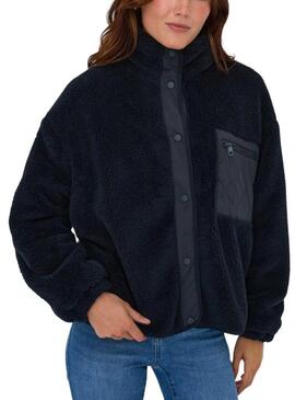 Giacca Only Contact blu scuro per donna.
