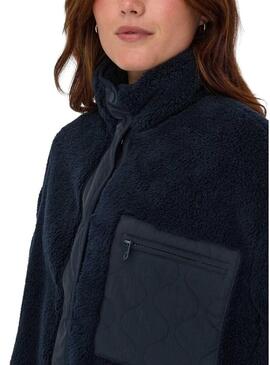 Giacca Only Contact blu scuro per donna.