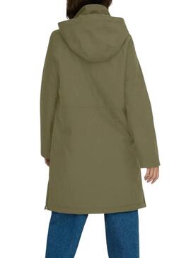 Parka Only Kara verde per donna