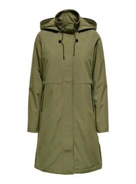 Parka Only Kara verde per donna