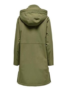 Parka Only Kara verde per donna