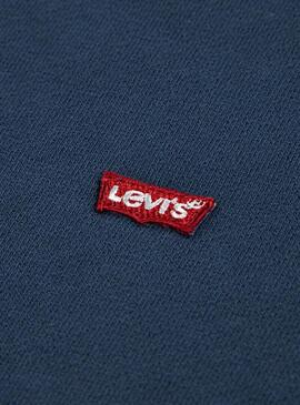 Felpa tagliata Levi's blu per bambino.