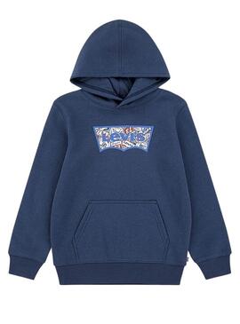 Felpa Levis On the road blu per bambino