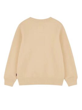 Felpa Levis Batwing beige per bambino