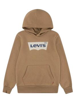 Felpa Levis Batwing beige per bambino