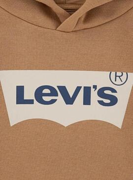 Felpa Levis Batwing beige per bambino