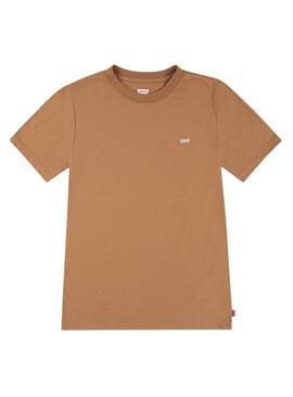 Maglietta Levi's basic arancione per bambino