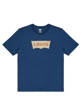 Maglietta Levis Batwing blu per bambino