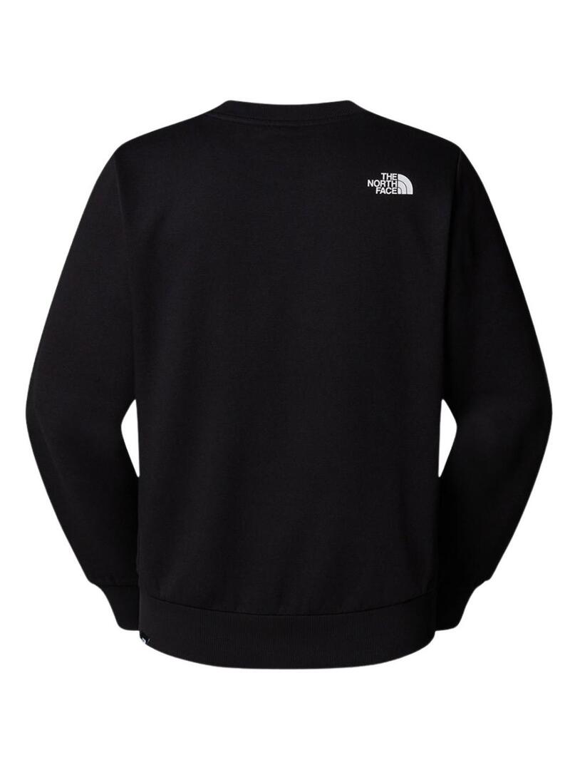 Felpa nera basica da uomo The North Face