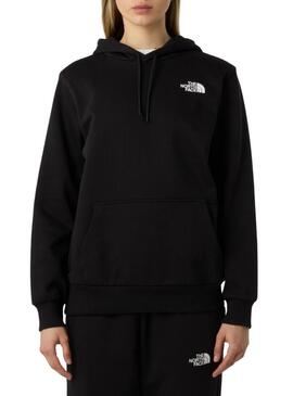 Felpa The North Face Dome nera per donna
