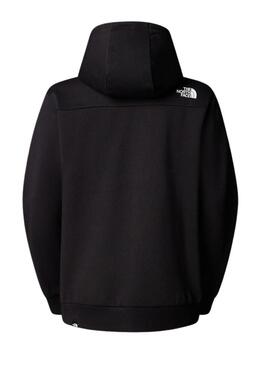 Felpa The North Face Dome nera per donna