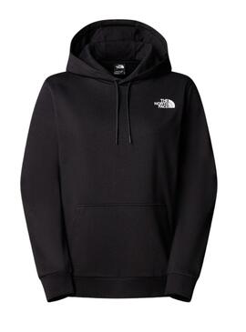 Felpa The North Face Dome nera per donna