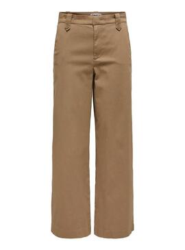 Pantaloni Only Rome beige per donna