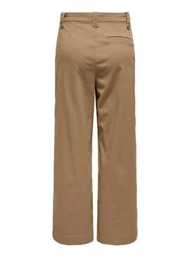 Pantaloni Only Rome beige per donna