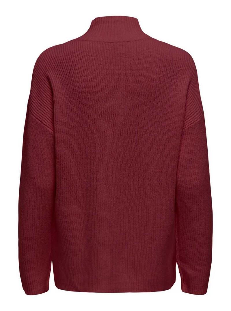 Maglia Only Katia granato per donna