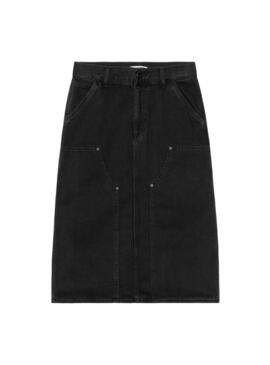 Gonna Carhartt Double Knee nera per donna