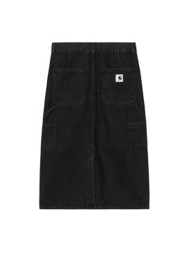 Gonna Carhartt Double Knee nera per donna