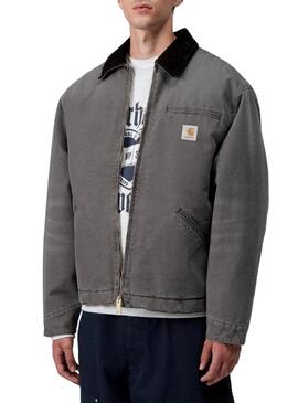 Giacca Carhartt OG Detroit grigia per uomo.