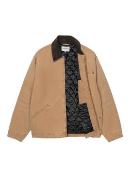 Giacca Carhartt OG Detroit color cammello per uomo.