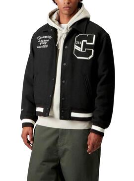 Giubbotto Carhartt World Class Varsity nero per uomo