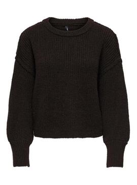 Maglia Only Mally marrone per donna.