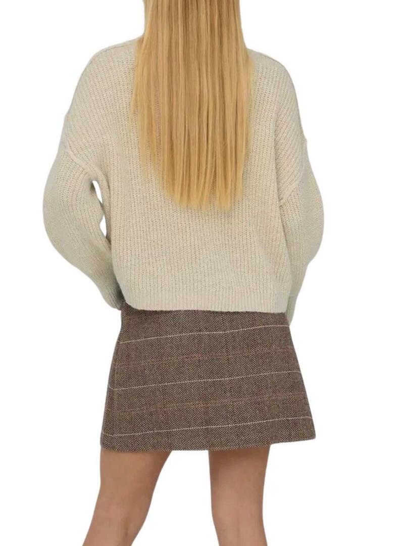 Maglia Only Mally beige per donna