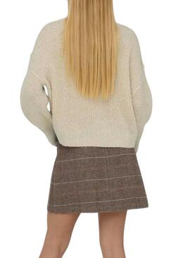 Maglia Only Mally beige per donna