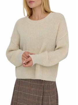 Maglia Only Mally beige per donna