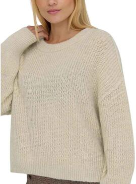 Maglia Only Mally beige per donna