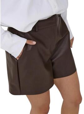 Shorts Only Cora marrone per donna