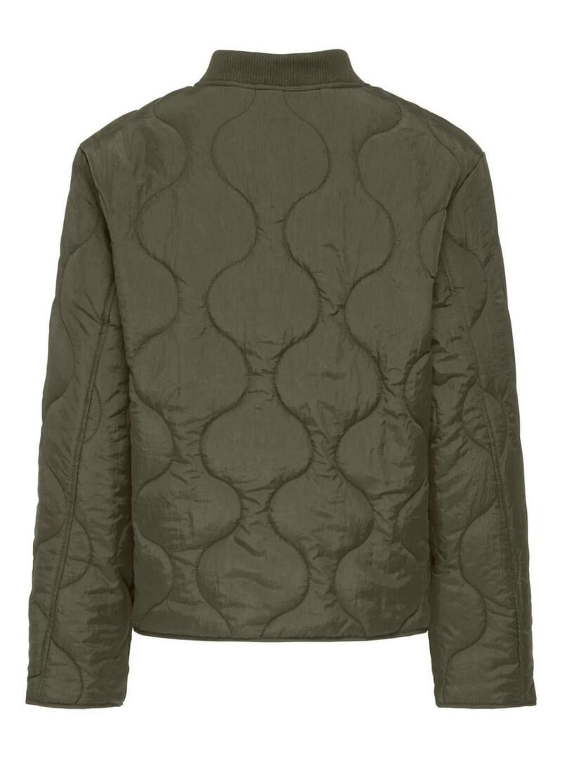 Cappotto Only Salsa verde per donna.
