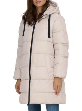 Giacca imbottita Only Clair bianca per donna