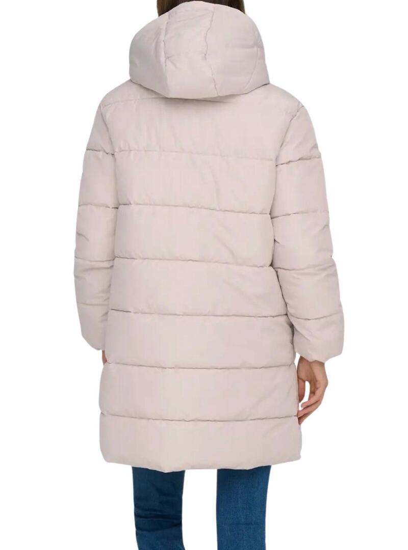 Giacca imbottita Only Clair bianca per donna