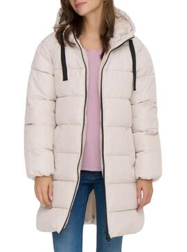 Giacca imbottita Only Clair bianca per donna