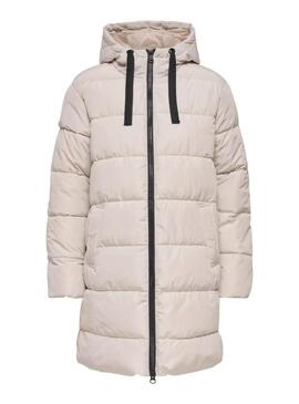 Giacca imbottita Only Clair bianca per donna