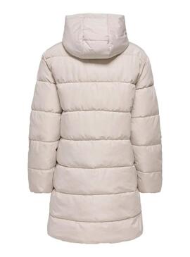 Giacca imbottita Only Clair bianca per donna