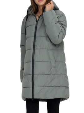 Cappotto imbottito Only Clair blu per donna