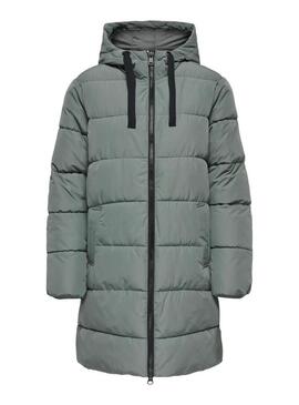 Cappotto imbottito Only Clair blu per donna