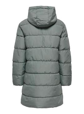 Cappotto imbottito Only Clair blu per donna