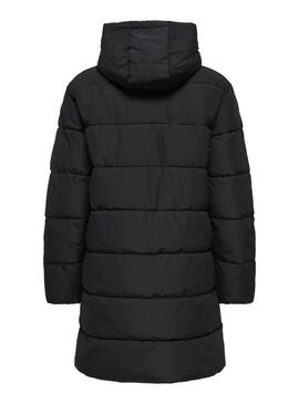 Cappotto imbottito Only Clair nero per donna
