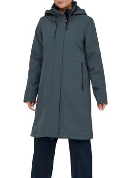Parka Only Kara petrol per donna