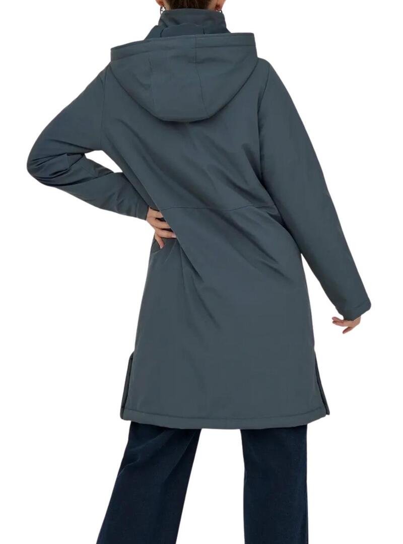 Parka Only Kara petrol per donna