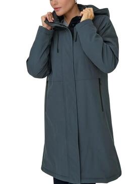 Parka Only Kara petrol per donna
