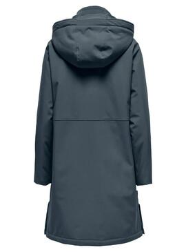 Parka Only Kara petrol per donna