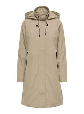 Parka Only Kara beige per donna