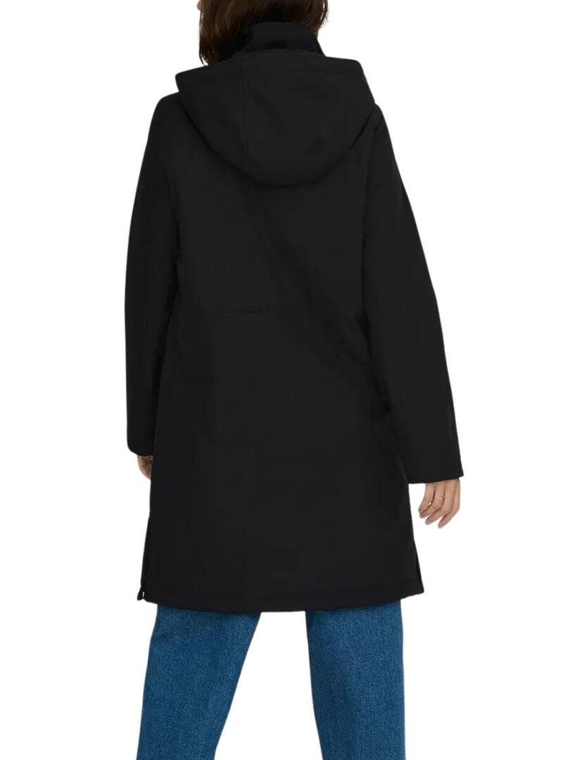 Parka Only Kara nera da donna