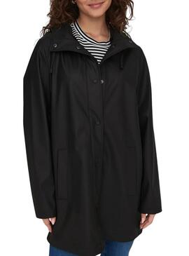 Impermeabile Only Newellen nero per donna