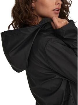 Impermeabile Only Newellen nero per donna