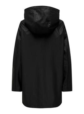 Impermeabile Only Newellen nero per donna