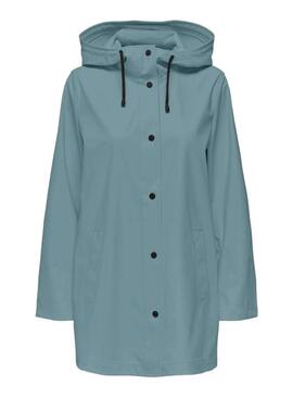 Impermeabile Only Newellen blu per donna.